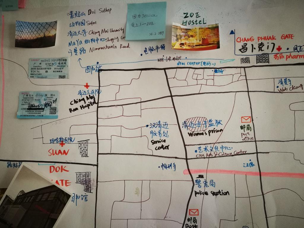 Zoe Hostel Chiang Mai Eksteriør billede
